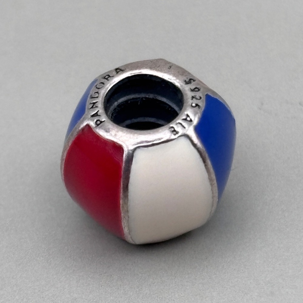 PANDORA Sterling Silver Beach Ball Charm S925 ALE